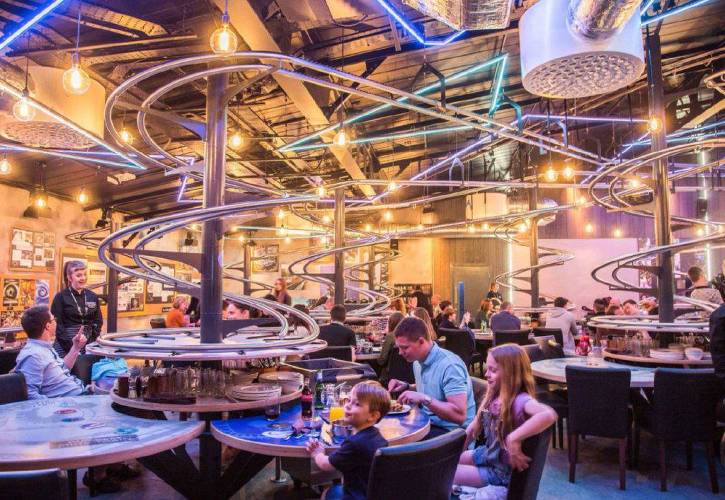 Alton Towers Rollercoaster Restaurant Cudd Bentley